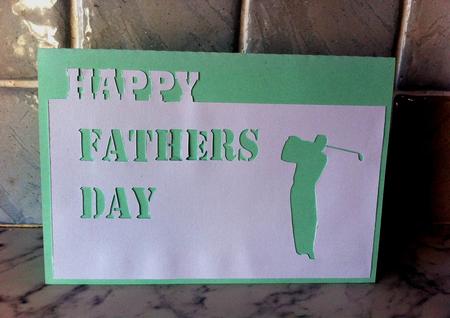 Fathers Day Golf Topper