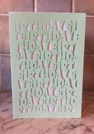 Birthday Topper 5x7