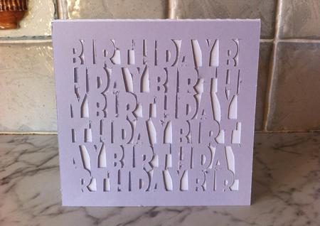 Birthday Topper 5x5