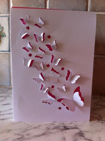 Butterflies Trail Card