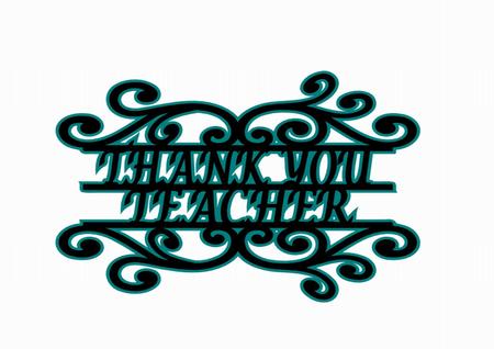 Thank You Teacher Topper
