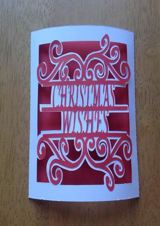 Christmas Wishes Bendy Topper