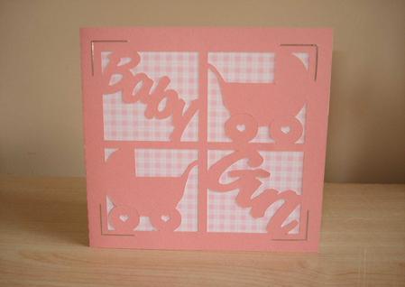 Baby Girl Card