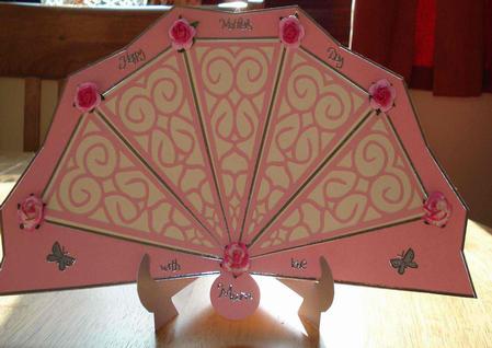 Happy Birthday Fan Card