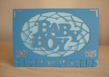 Baby Boy Card
