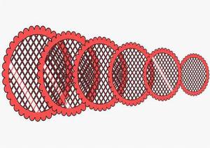 Lattice Scalloped Circles