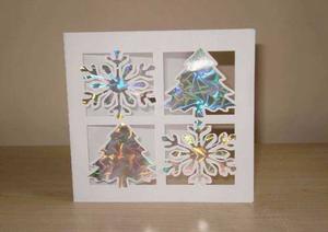 Snowflake & Tree Card