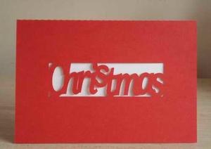 Christmas Name Card