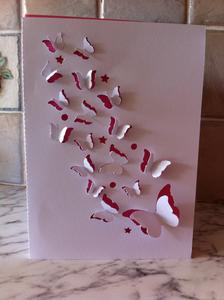 Butterflies Trail Card
