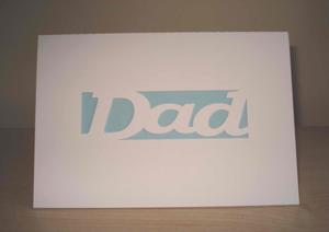 Dad Named Card