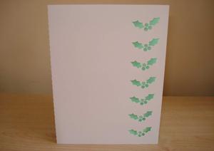 Holly Border Card