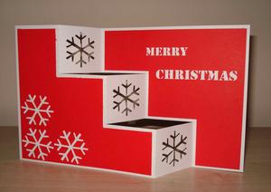 Snowflake Fold Card