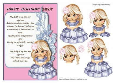 Daddy is My Hero - Birthday