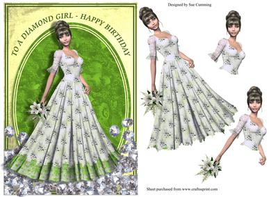 A Diamond Girl - Green