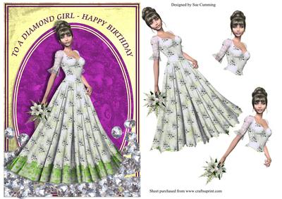 A Diamond Girl - Purple