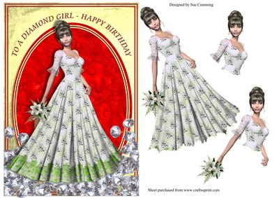 A Diamond Girl - Red