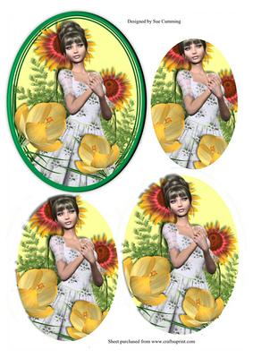An English Lady - Yellow