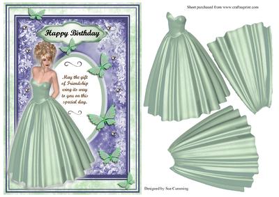 Birthday Flutterings - Mint