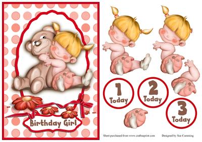 It's Baby Girl's Birthday
