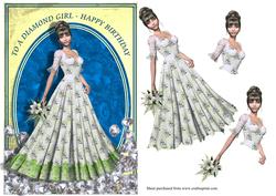 A Diamond Girl - Blue