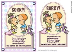 Sorry Seems to Be the Hardest Word -