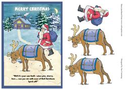 Get Out and Walk Santa!