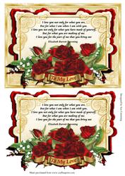 To My Love