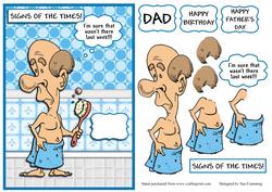 Signs of the Times -birthday/fathers Day