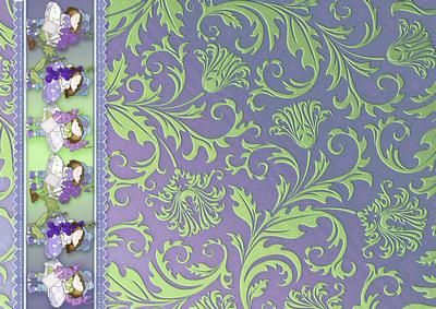I Love Purple Backing Paper Purple Matches I Love Purple Env