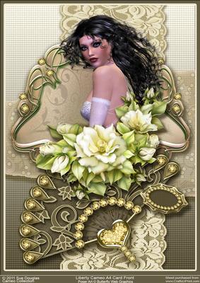 Liberty Cameo A4 Card Front