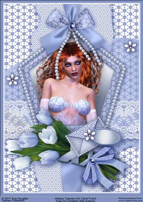 Kasey Cameo A4 Card Front