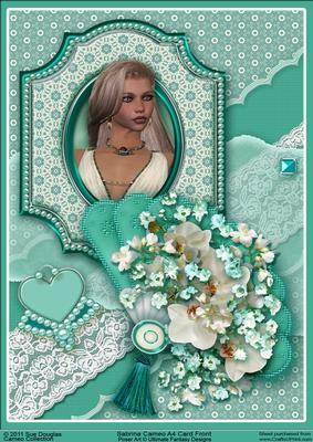 Sabrina Cameo A4 Card Front