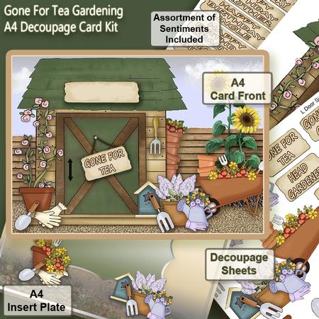 Gone for Tea Gardening A4 Kit
