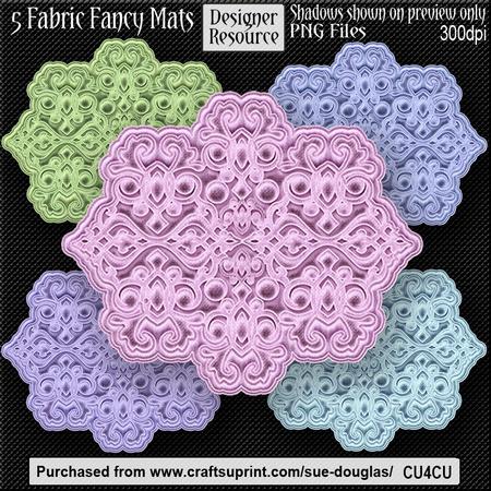 Designer Resource - Fabric Fancy Mats