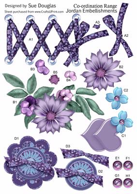Jordan Embellishments, Decoupage, Step by Step
