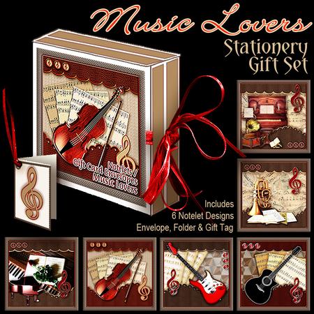 Stationery Gift Set - Music Lovers Bumper Kit