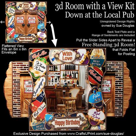 3D Room with a View - Down at the Local Pub