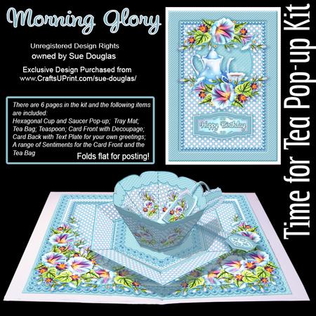 Time for Tea Pop-up Kit - Morning Glory