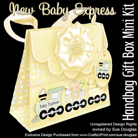 Handbag Gift Box New Baby Express