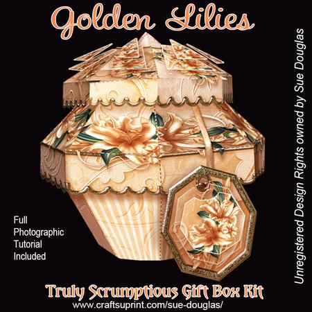 Truly Scrumptious Gift Box Golden Lilies