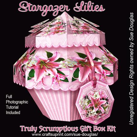Truly Scrumptious Gift Box Stargazer Lilies
