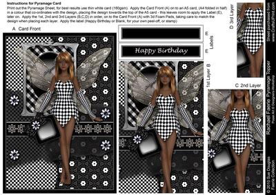 Rachael Faerie Pyramage, Monochrome Sheet
