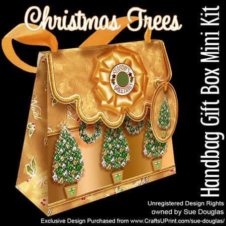 Handbag Gift Box Christmas Trees