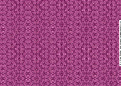 Pink Tulips Bouquet on a Mat Backing Paper 2 Sheet