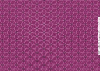 Pink Tulips Bouquet on a Mat Backing Paper 3 Sheet