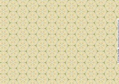 Cream Rose Hearts Bouquet, Backing Paper-2