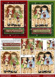 Friends at Christmas Pyramage