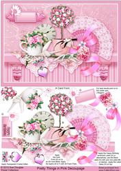 Pretty Things in Pink Decoupage