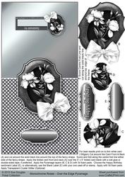Monochrome Roses Over the Edge Pyramage
