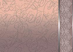 Taupe Embossed with Lacey Border Backing Paper